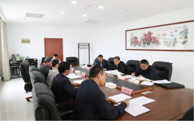 深入貫徹中央八項規(guī)定精神學習教育省國資委黨委督導組指導督導物產(chǎn)集團見面會召開