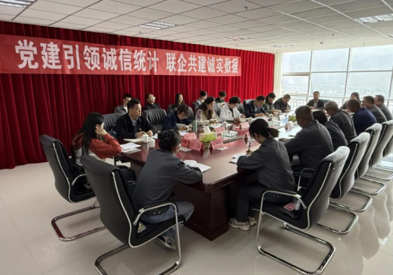 ‌“黨建引領(lǐng)誠信統(tǒng)計(jì) 聯(lián)企共建誠實(shí)數(shù)據(jù)”——公司黨委與國家統(tǒng)計(jì)局大通調(diào)查隊(duì)開展主題黨日活動