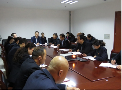 集團(tuán)黨委成員、紀(jì)委書記李志明來我司宣講黨的十九大精神